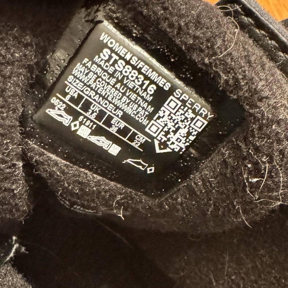 Black Sperry Waterproof Boots - Picture 5 of 5